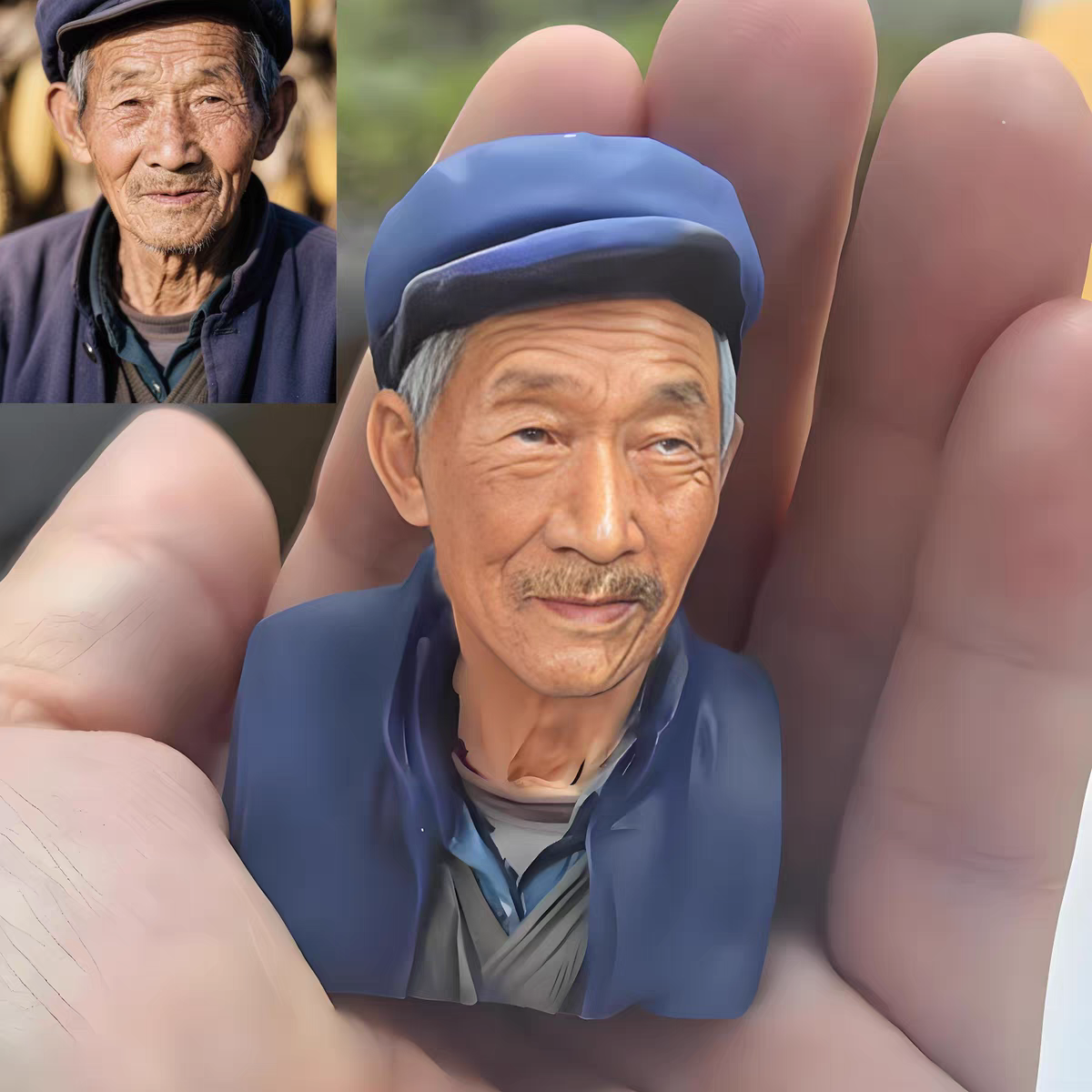 Customize 3D portraits of your loved ones